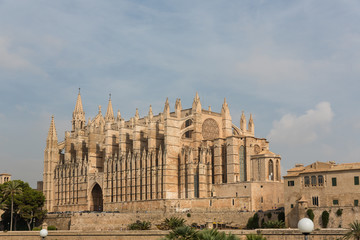 Naklejka premium Dome of Palma de Mallorca, Spain