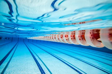 Fotobehang swimming pool © Andrei Armiagov