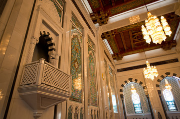 Obraz na płótnie Canvas Sultan Qaboos Mosque