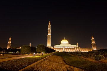 Fototapeta na wymiar Meczet Sultan Qaboos