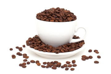 cup of coffee beans