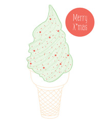 Christmas ice cream