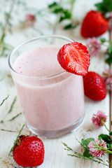 Strawberry milkshake