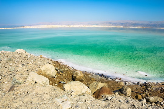 The dead sea in Israel
