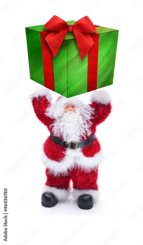 Poster nikolaus mit geschenk