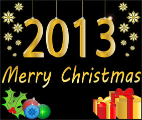 Christmas background vector illustration