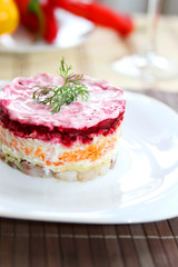 herring salad beetroot