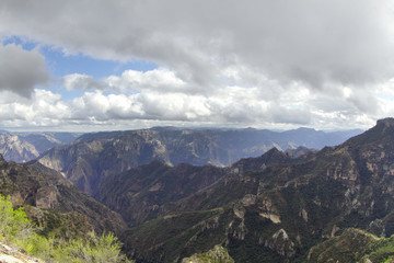 Fototapeta na wymiar coper kanion, Sierra Madre