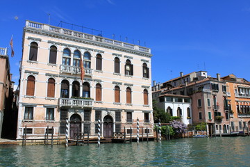 Obraz na płótnie Canvas Le Grand Canal de Venise - Italie