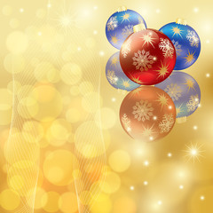 Abstract winter Christmas background