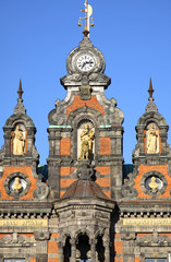 Obraz premium Fragment of building of Malmo City Town Hall, Sweden