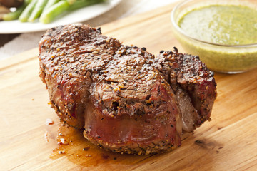Juicy Organic Grilled Steak