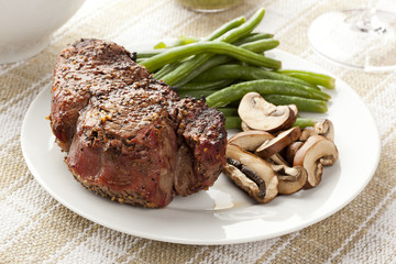 Juicy Organic Grilled Steak