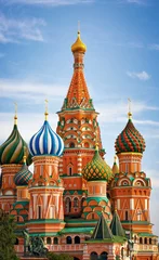 Peel and stick wall murals Moscow Moscow, Russia, Saint Basil's cathedral