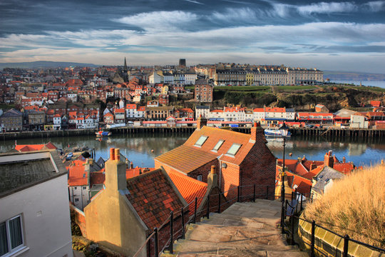 Whitby West Cliff, North Yorkshire