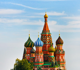 Fototapeta na wymiar Moscow, Saint Basil's Cathedral, Russia