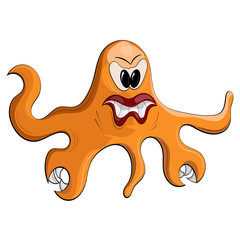 Cartoon monster. eps10