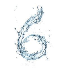 Number of water alphabet