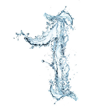 Number of water alphabet