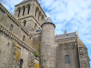 Fototapeta na wymiar Kościół Mont Saint Michel