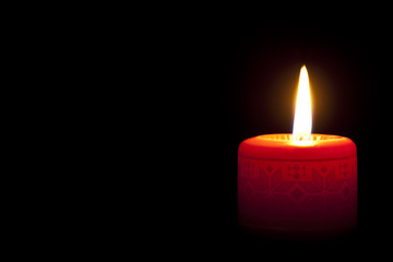 Christmas candle