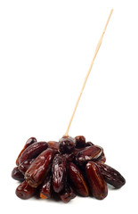 Dates isolated on white