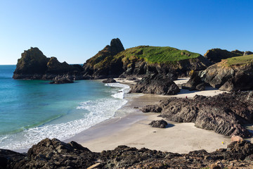 Obraz premium Kynance Cove Cornwall
