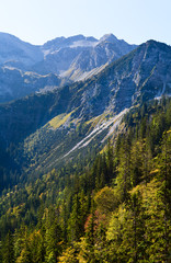rocks in Bavarian Alps