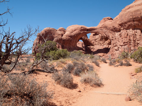Double arch - parc national des arches