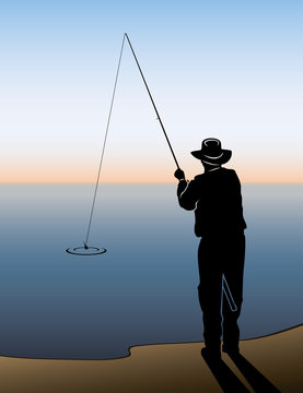 Fishing - Vector illustration