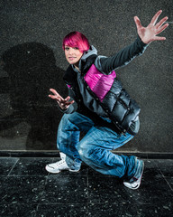 Hip Hop Tänzerin
