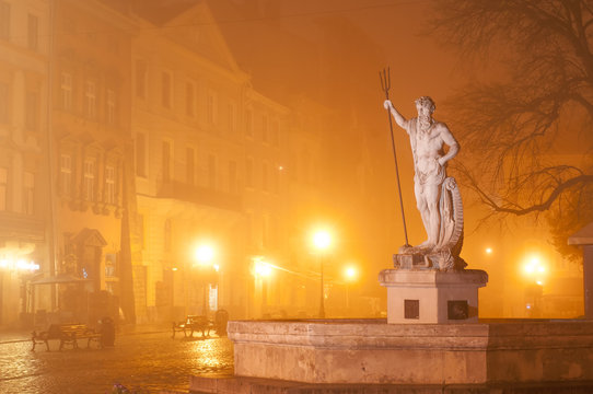 Sculpture Of Neptune