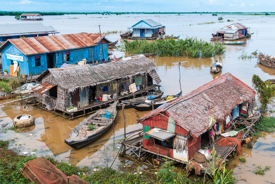 Floating Villages in Cambodia