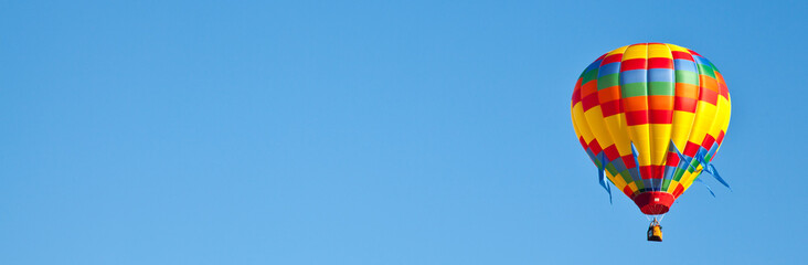 Naklejka premium Balloons in Flight