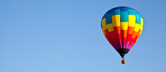 Naklejka premium Balloons in Flight
