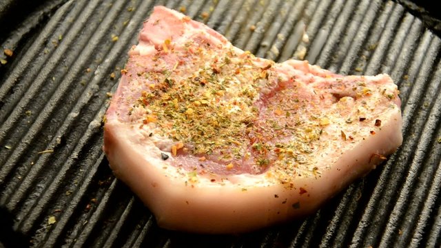 Pork with bone Carne de cerdo con hueso