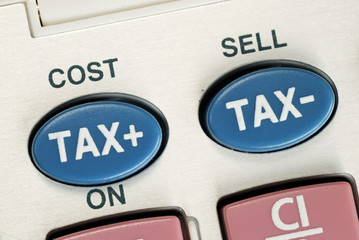 Calculate the tax and the cost with a calculator