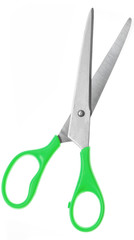 Green scissors