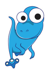 Dinosaurs vector cartoon