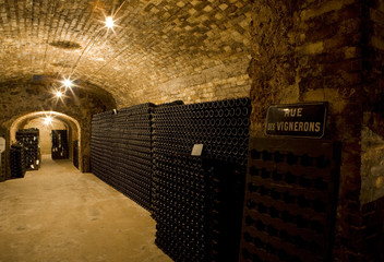 champagne winery, Épernay, Champagne Region, Fr
