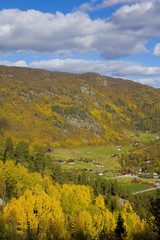 Fototapeta na wymiar Krajobraz południowej Vestlandet, Norwegia