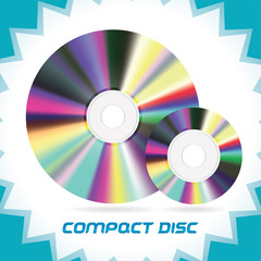 Two Vector Isolated Compact Discs , DVD, CD, CD-RW, DVD-RW