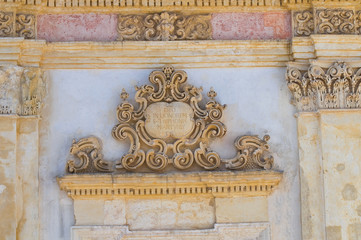 Church of St. Trifone. Nardò. Puglia. Italy.