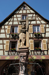 the village of Kaysersberg in Alsace