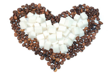 кофейное сердце