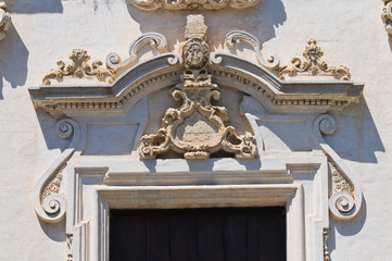 Church of St. Francesco da Paola. Nard&ograve;. Puglia. Italy.