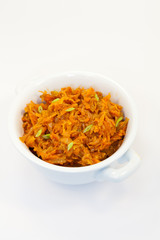 Cooked cabbage. Russian Braised Cabbage.