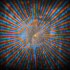 abstract rays pattern