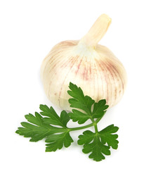 garlic with parsley