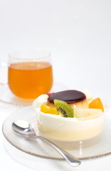Fruit pudding